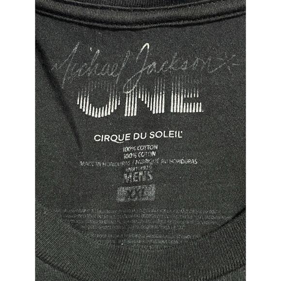 Michael Jackson ONE Large– 22x30 Cirque du Soleil Graphic T-Shirt – Black - Picture 5 of 7